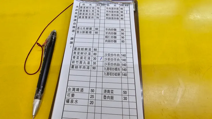士林夜市的這間店沒有店名!