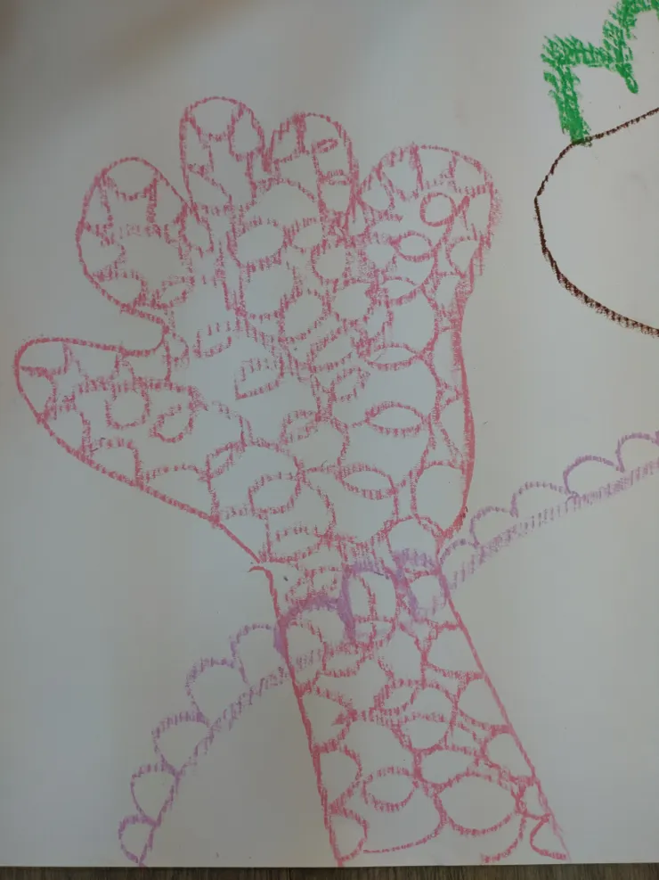 忘記是我還朋友的手了