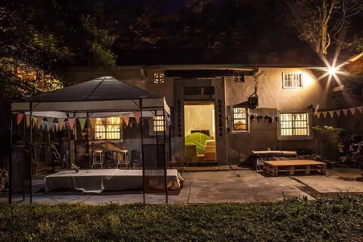 爸爸遗留下來、荒廢許久的老屋基地(現為美門生活實踐基地)