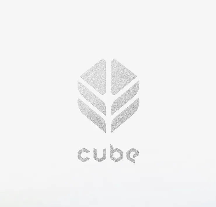 「樹葉」與「方塊」的概念巧妙融合，象徵科技連結打造質感生活圈