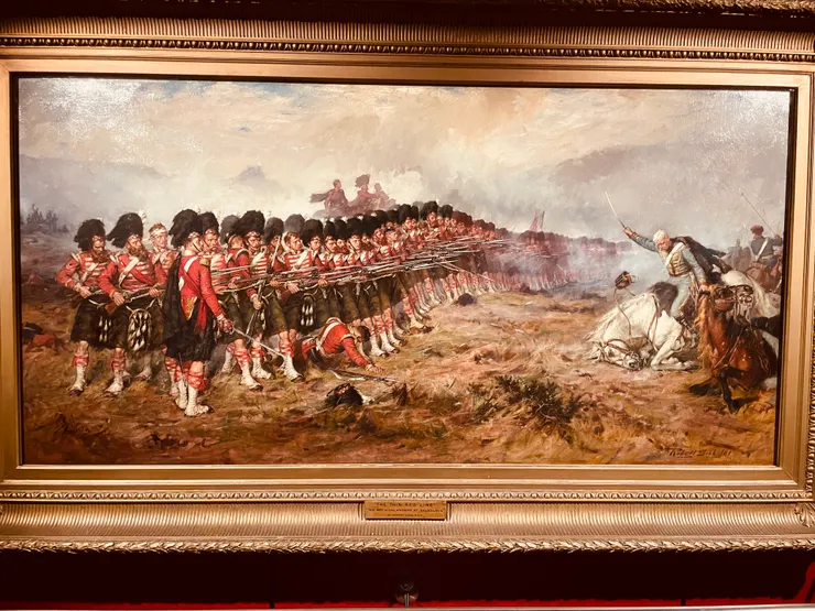 The thin red line