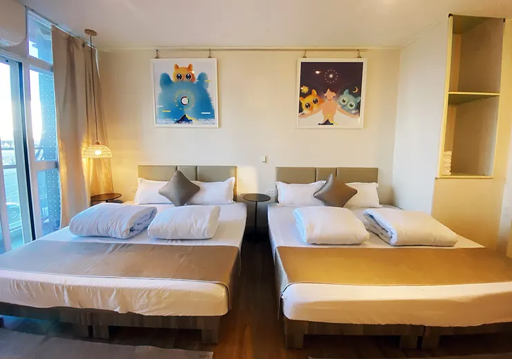 基隆住宿推薦「中華郵輪文旅」海景第一排飽覽基隆港灣│基隆廟口夜市周邊住宿