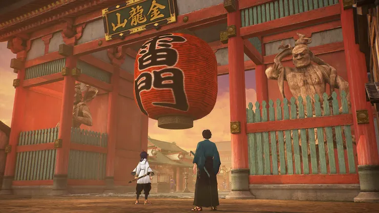 江戶的風景是戰鬥中的短暫喘息。