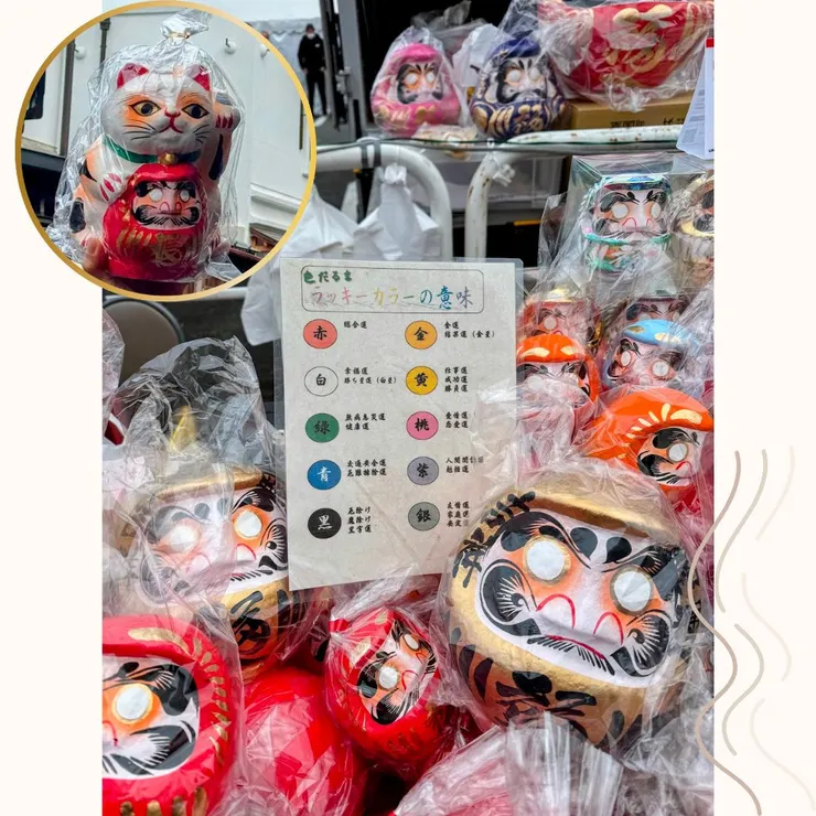 每個顏色象徵不同的祈福含義