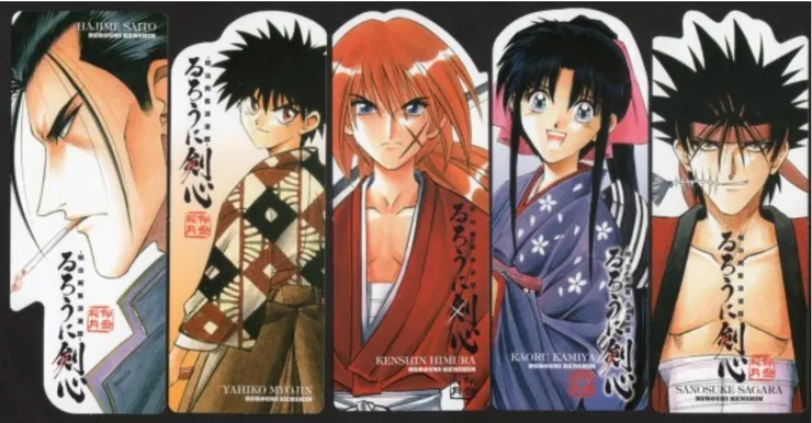 《るろうに剣心》（台灣翻譯：神劍闖江湖）圖片轉載：http://www.anizines.com/manga/rurounikenshin/