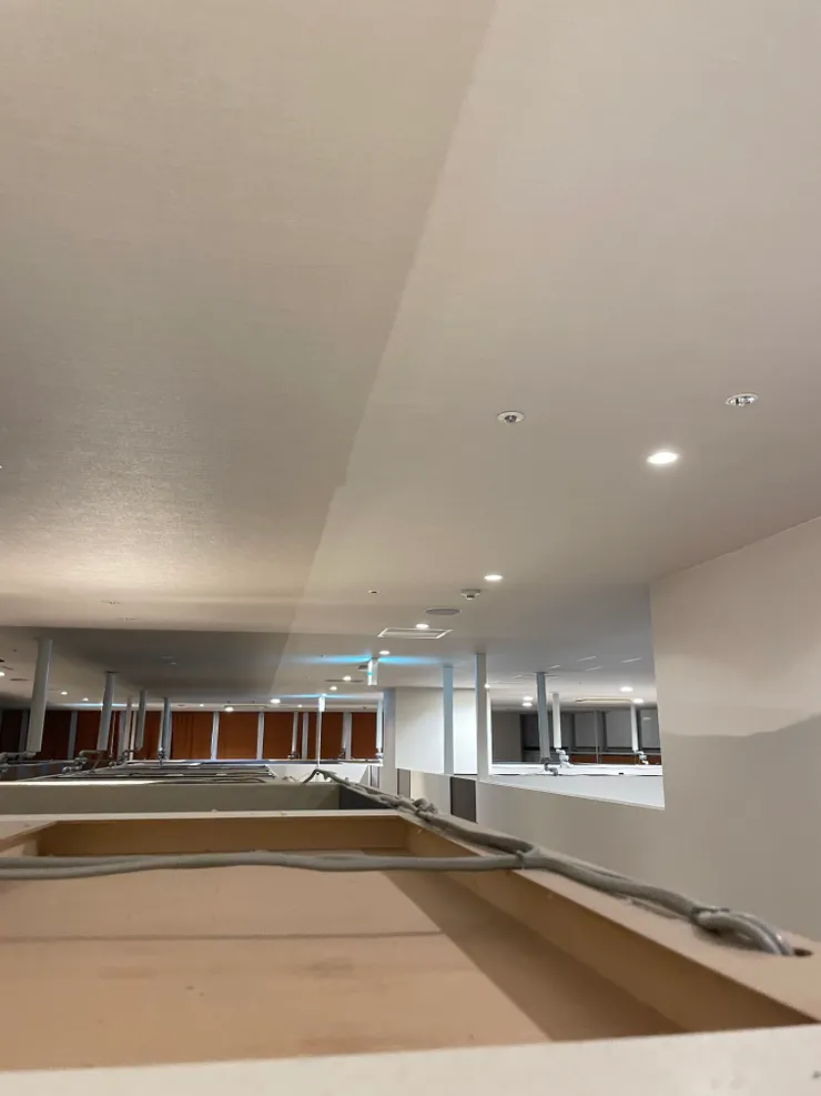 沒有天花板的個室