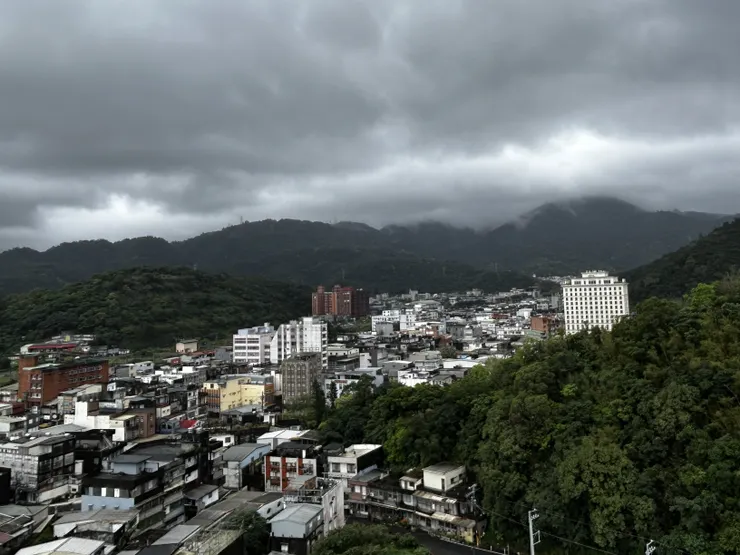 頂樓蘇澳山景