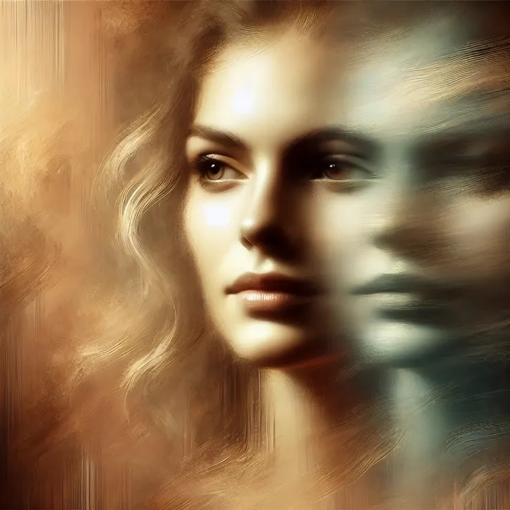 Jane studied the subtle shifts in tone, the way the light caressed his features yet pulled away from sharpness, blurring the edges like the waves of memory fading with age.