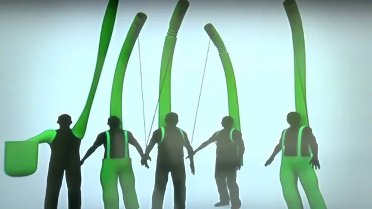 〈Designs for an Overpopulated Planet: Foragers〉Dunne & Raby，圖片擷取至 Science Gallery Dublin youtube