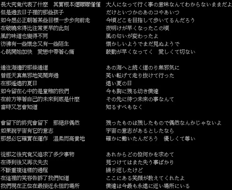 【Fairyland (夢遊仙境)】歌詞