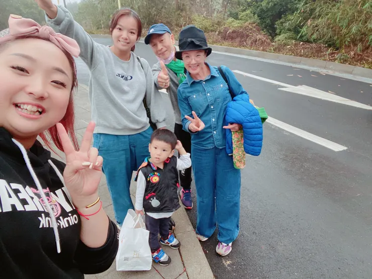 謝謝陳小姐一家人一起來品嚐夢翼，希望將這個甜蜜感持續在生活中。