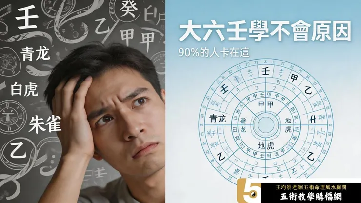 新手學大六壬最常卡住的3大痛點，不突破永遠學不會（必看）