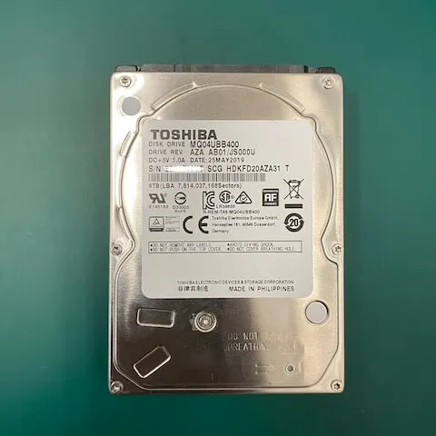 Toshiba MQ04UBB400 資料救援成功案例