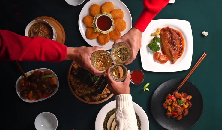 圖說：「團圓有松珍」暖心登場，讓永續年味在餐桌延續。（圖／松珍生技）