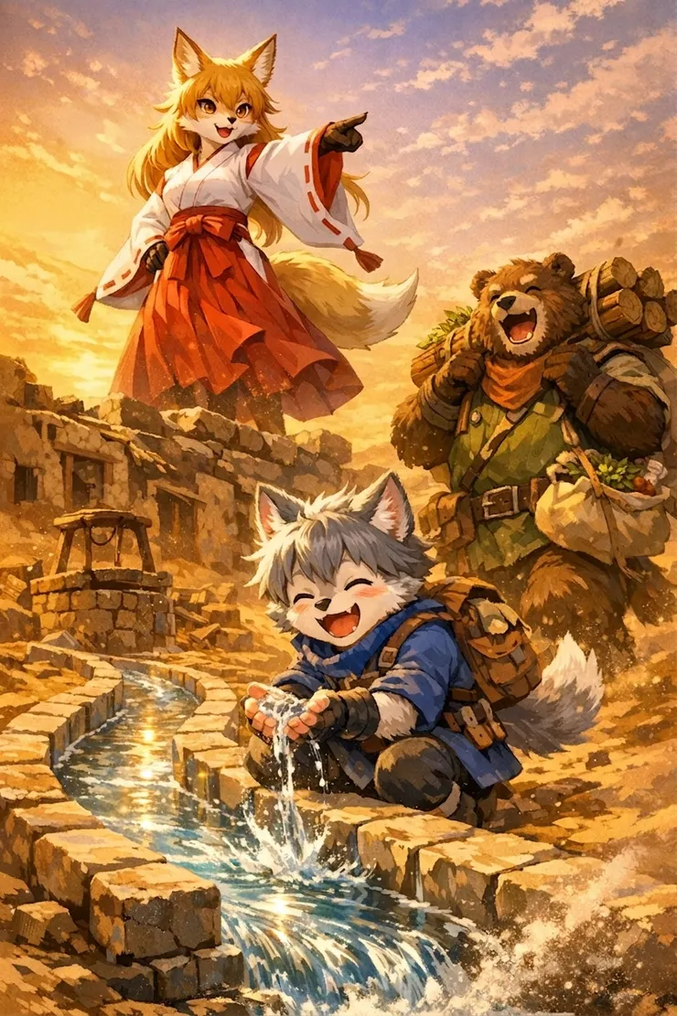 Lesh,Hu Ji and Baet雷希狐姬與貝爾