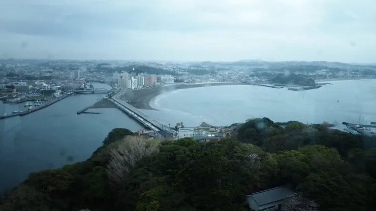 室內觀景區的景色