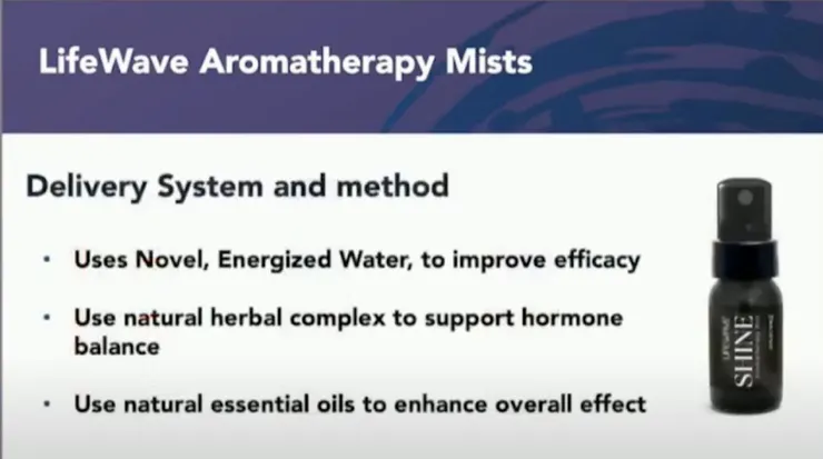 貼片是一種嶄新的光的應用方式, 讓身體產生變化 噴霧也相同的，新的能量水作為噴霧的基底，作為一個高效地傳遞系統。逆齡回春水。  我們也在噴霧中加入天然的成分包含：草本植物, 精油來提升整體的作用。
