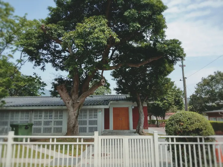 位於陽明山的美軍宿舍群(2020年。筆者拍攝)