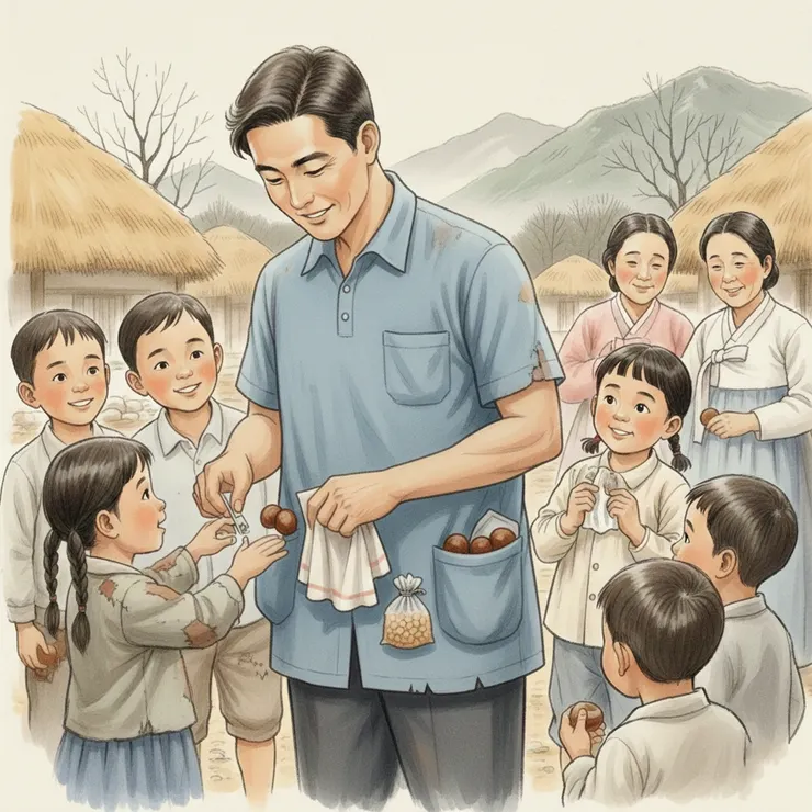 他的口袋像是魔法口袋