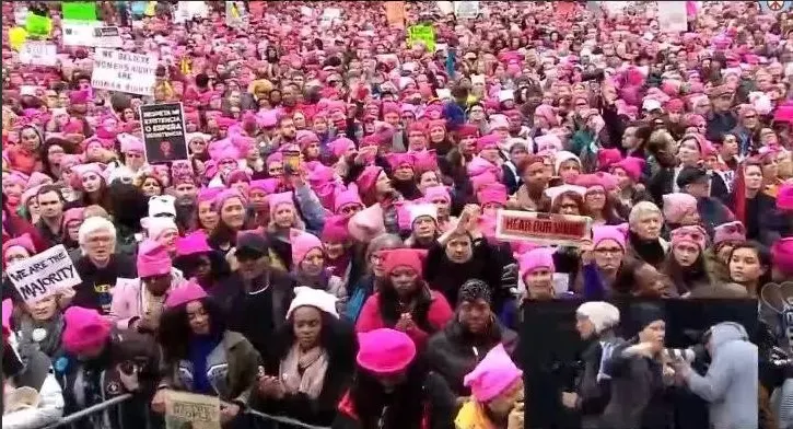 2017女性大遊行  圖片來源:網路