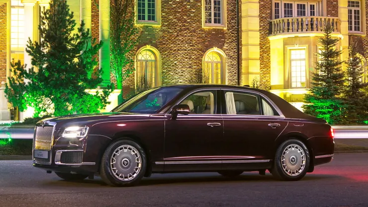 The Aurus Senat,形象照，普丁要價274,000美元的豪車，圖片取自motorauthority