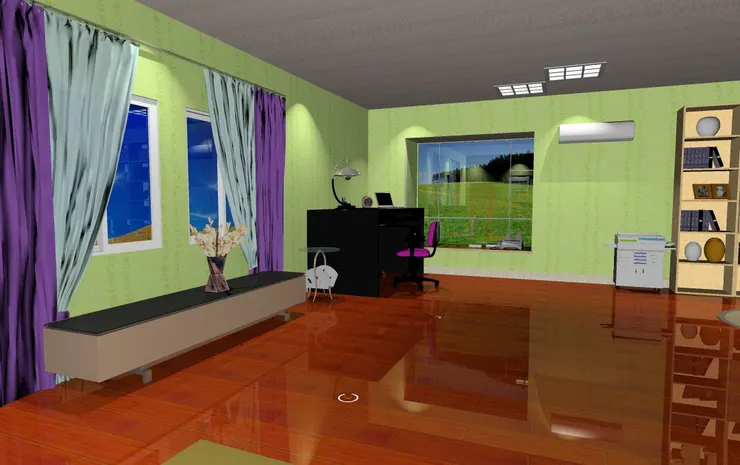 無論什麼房間都好，都一定要夠大。