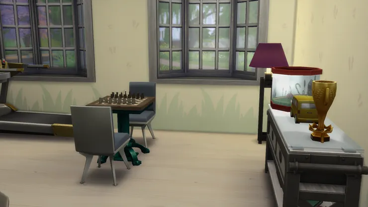 今次的設計空間很多，不像我一直以來東西擺到四處都是。