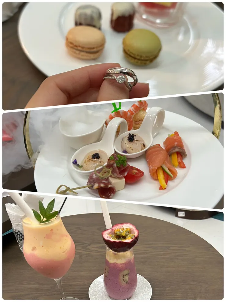 有趣圖片集錦，婚戒/美食/與甜蜜時光。