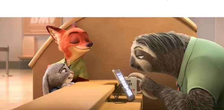 樹懶公務員/Zootopia Official US Sloth Trailer