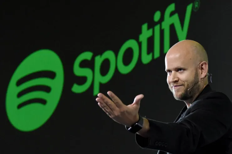 Spotify CEO, Daniel Ek, 源：WSJ