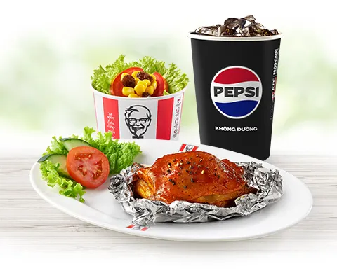 越南KFC限定菜單鋁箔紙烤雞，是越南在地人最愛的KFC獨家品項