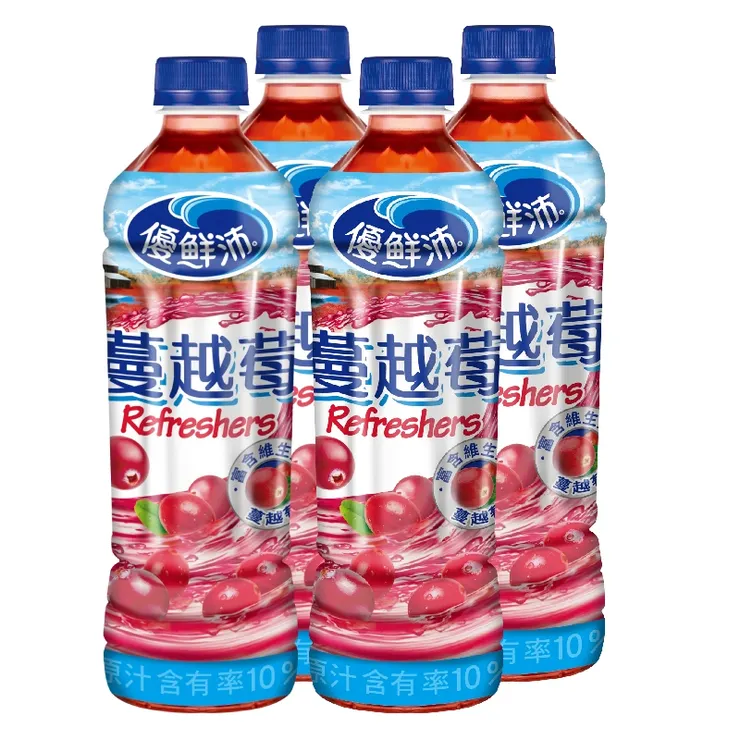優鮮沛蔓越莓綜合果汁Pet500ml