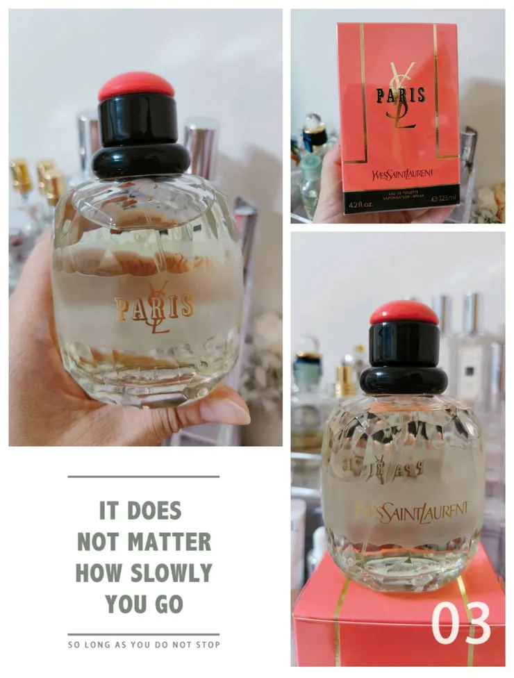 Paris香水實拍 - 可惜沒有販售小瓶的容量，125ml真的太多了 哈