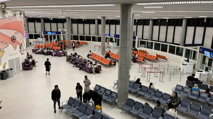 早班機沒地方逛，大家進管制區後也就是直奔登機門。