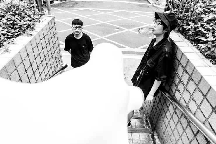 左起：陳弘洋、秦佐 / 攝影：李霈群