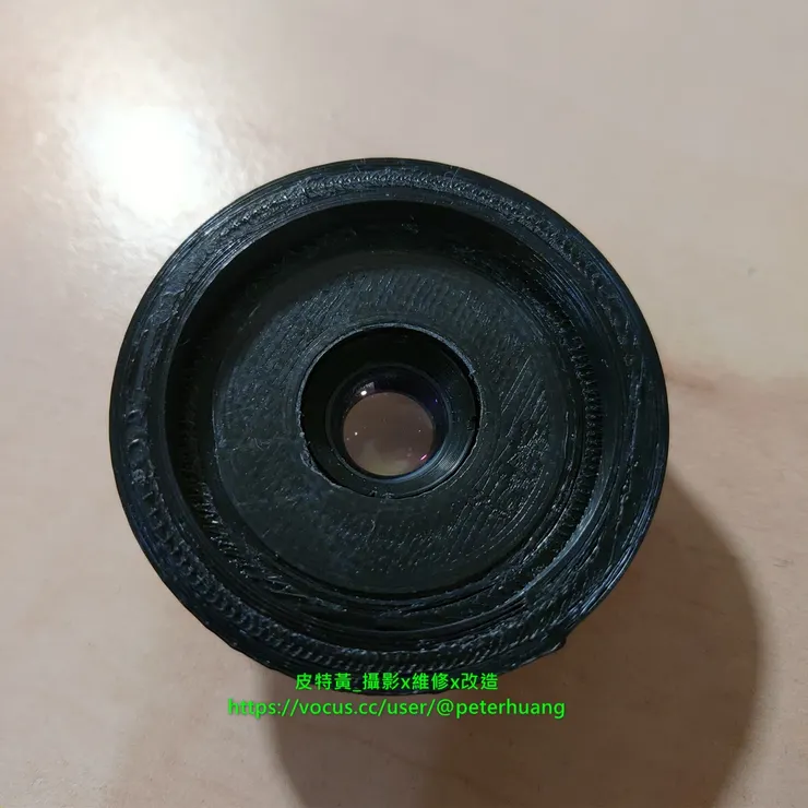 用3D列印技術，重新設計鏡體(初模)