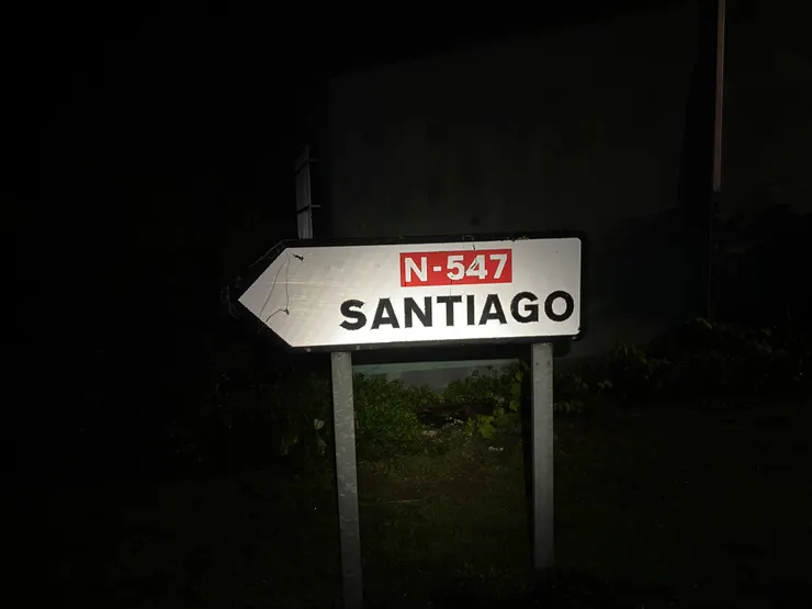 最後一哩路往聖地牙哥前進