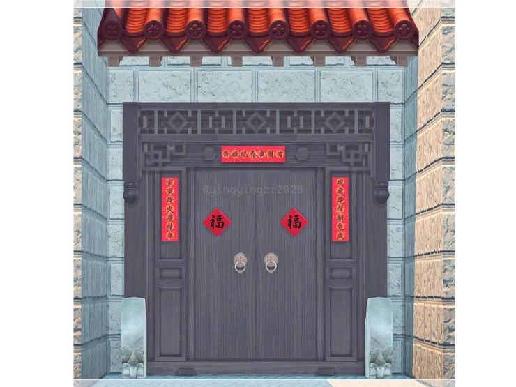 (試着製作了對聯,句子是搜尋來,橫批沒找到就自已創作了一下(見笑 ))