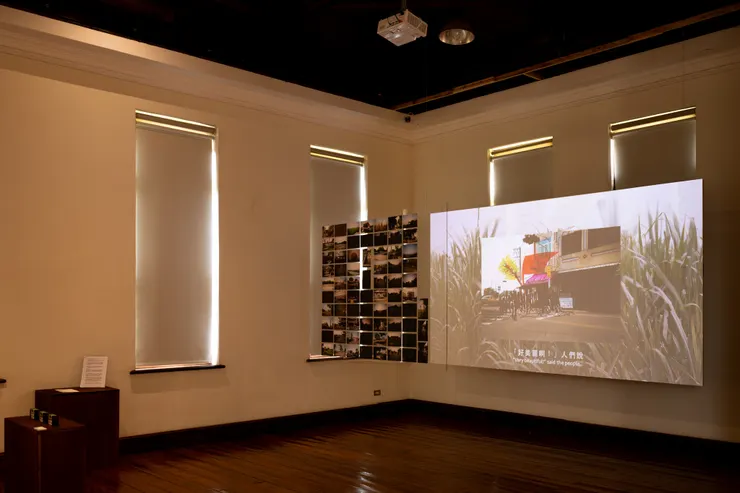 洪瑋伶、辛佩宜偕同下營青年共同完成之〈27:與下營青年的影像實驗〉攝影:吳欣穎