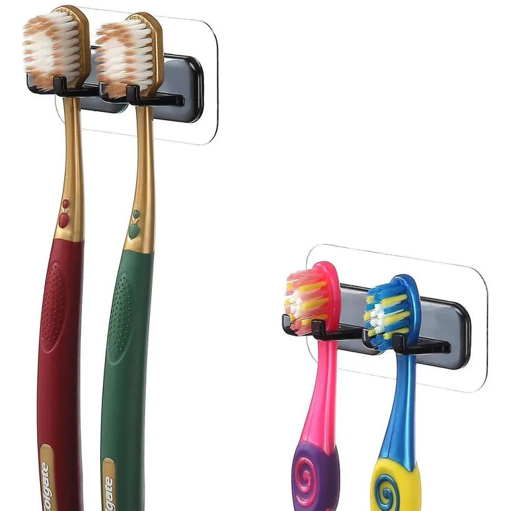 HOOK LAB牙刷架有著強大的黏著力，同時也不會損壞牆面。