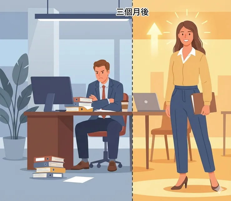 同一個主管，不同的選擇，不同的結果。