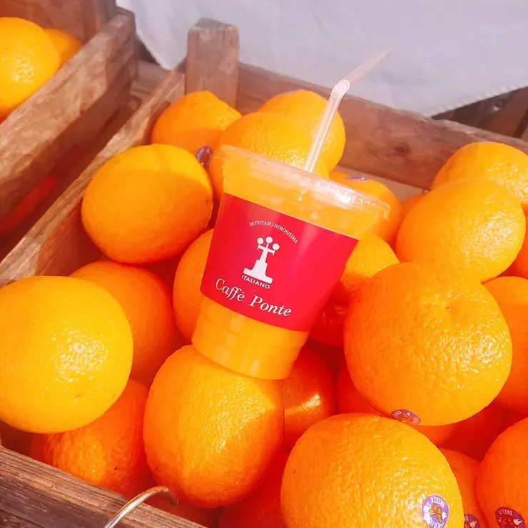 被新鮮柳橙汁耽誤的義大利餐廳 Caffe Ponte (誤XD  (圖片摘自 Caffe Ponte IG)