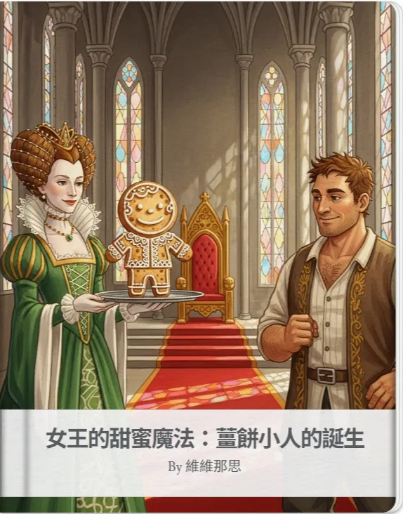女王的甜蜜魔法：薑餅小人的誕生