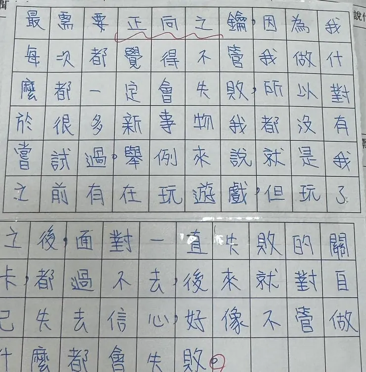 需要正向之鑰-相信自己可以為自己加油！