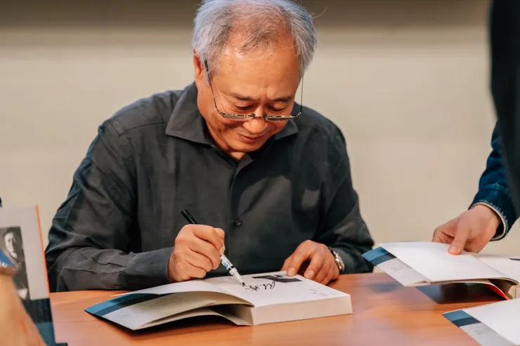 《十年一覺電影夢：李安傳》經典新版發表會。／影像提供：時報出版