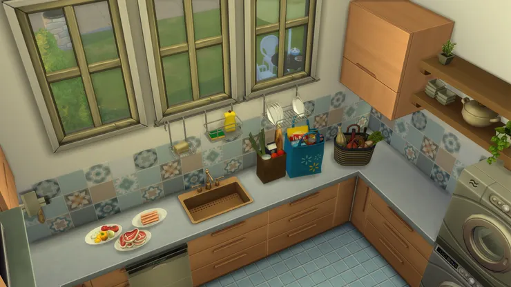 這就是家的感覺吧。有些家空空如也的，不覺得有人住。