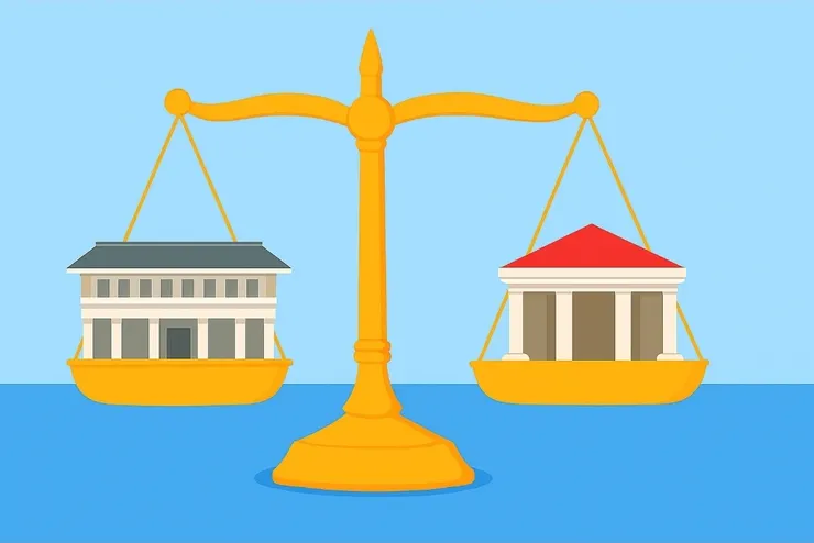 《綠白藍集》再來一次「更大的民主」或「更大更大的民主」？（圖：使用AI工具生成）