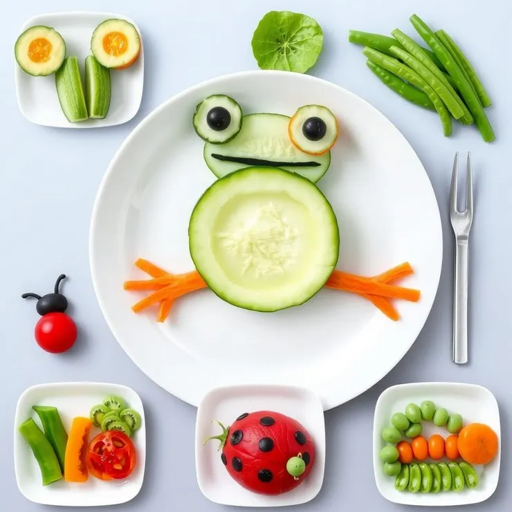 可愛擺盤促進食慾