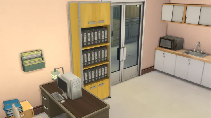 我對校務處的印象就是很多文件。