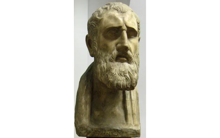 斯多葛派始創人芝諾雕像（引用自維基）